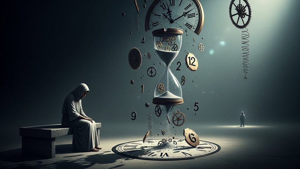 先延ばしをしているせいで、時間を失っている人のイメージ画像