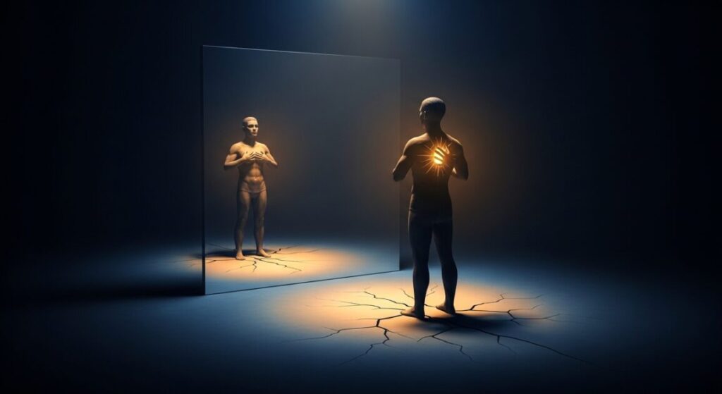 自責思考の人間。常に自分に意識を向けている