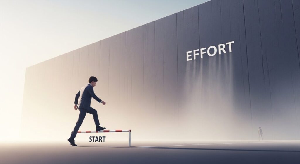 小さい行動ハードル