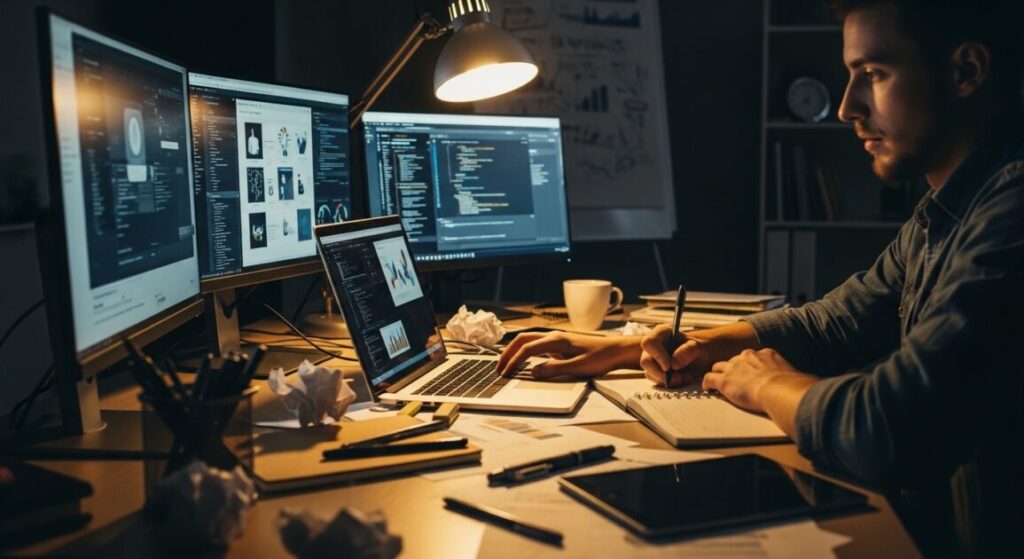 作業興奮のイメージ画像