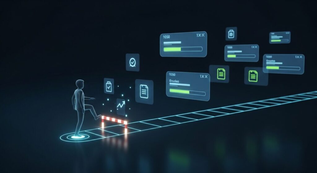 作業の行動開始ハードルが低い状態