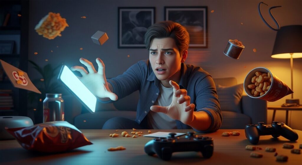 衝動をコントロールできない男性