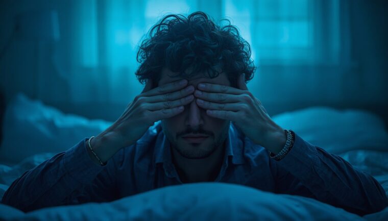 睡眠の質が悪い。眠い人